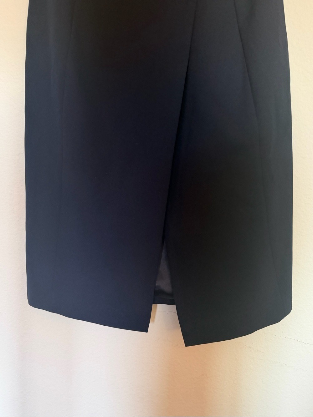 ASILIO Don’t Blank Dress Navy Strapless Tuxedo Midi US 4 NWT - Picture 9 of 9